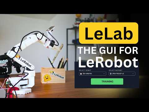 Train AI Robots Without Writing Code! (Introducing LeLab)