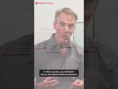 StatQuest on DeepLearning.AI!!! Check out my short course on attention!