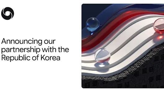Announcing our partnership with the Republic of Korea
